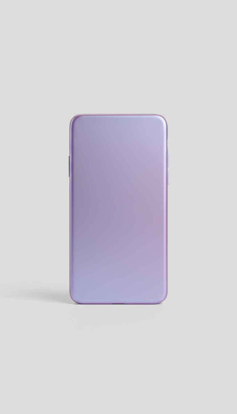 Iridescent Lilac Slim Phone Case